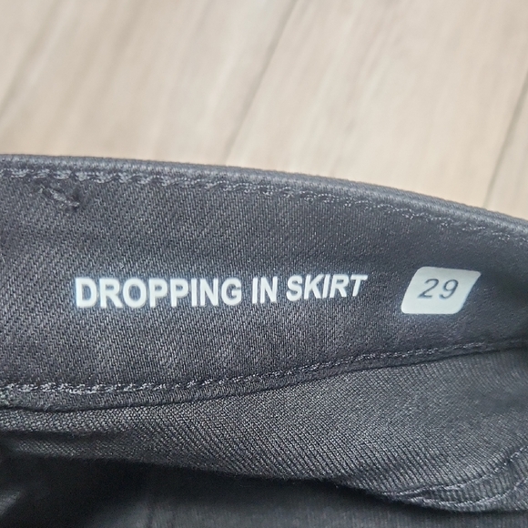Volcom Women's Black Denim Skirt - Picture 4 of 7